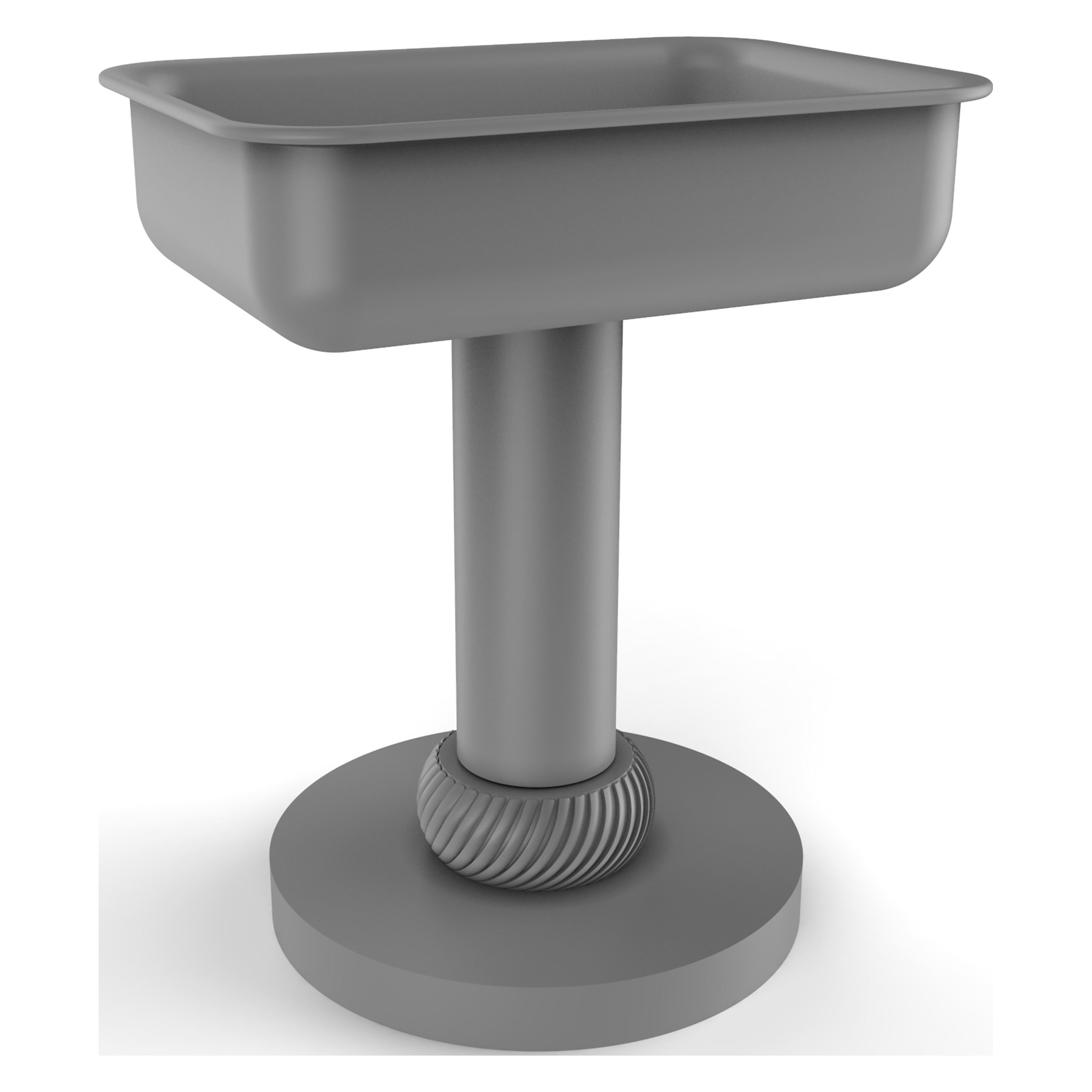 Allied Brass Vanity Top Soap Dish with Twisted Accents