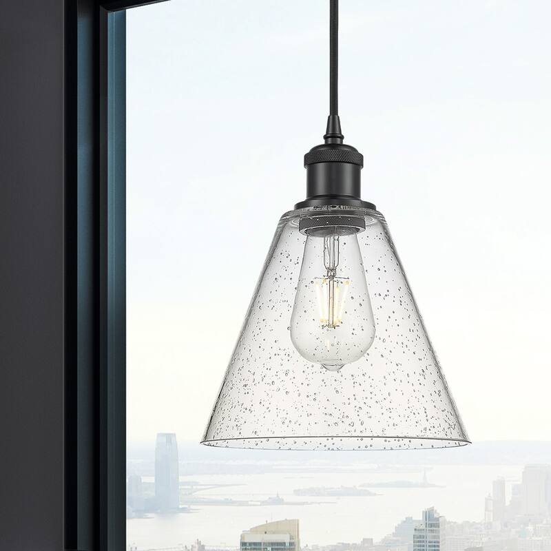 Innovations Lighting Ballston Berkshire 1 Light 8" Cord Hung Mini Pendant