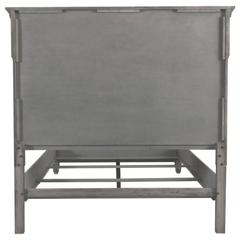 Avenue Farmhouse Tall Headboard Wood Panel Bed
