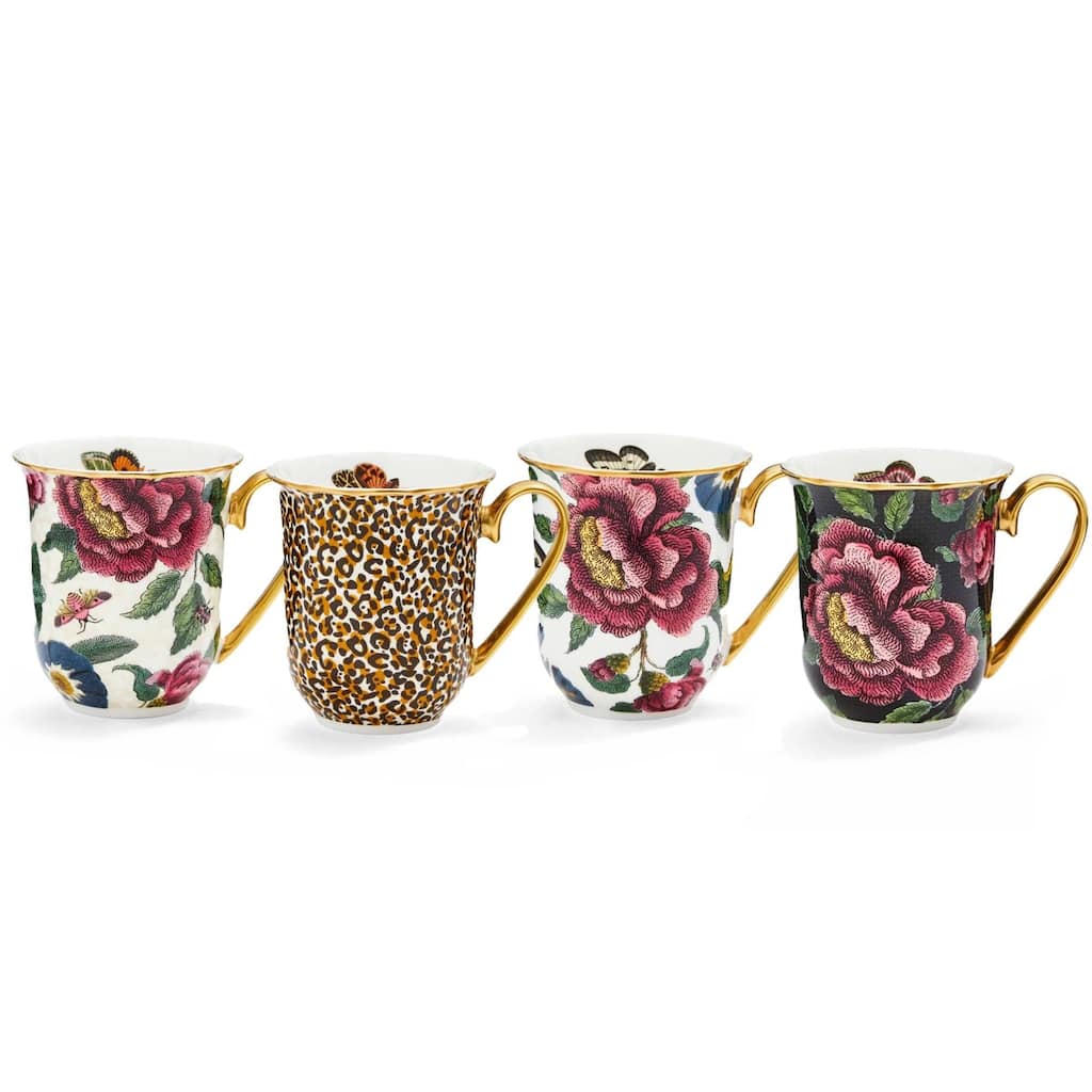 Spode Set of 4 Creatures of Curiosity Mugs - 12 Oz