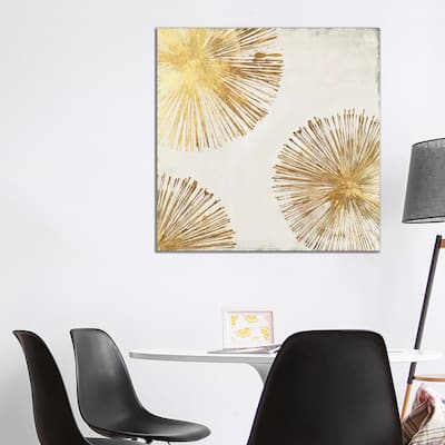 iCanvas "Gold Star II" by PI Galerie Canvas Print