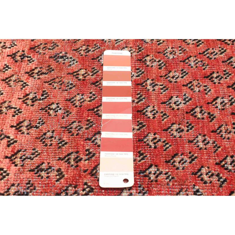 ECARPETGALLERY Hand-knotted Andelz Red Wool Rug - 3'1 x 5'8