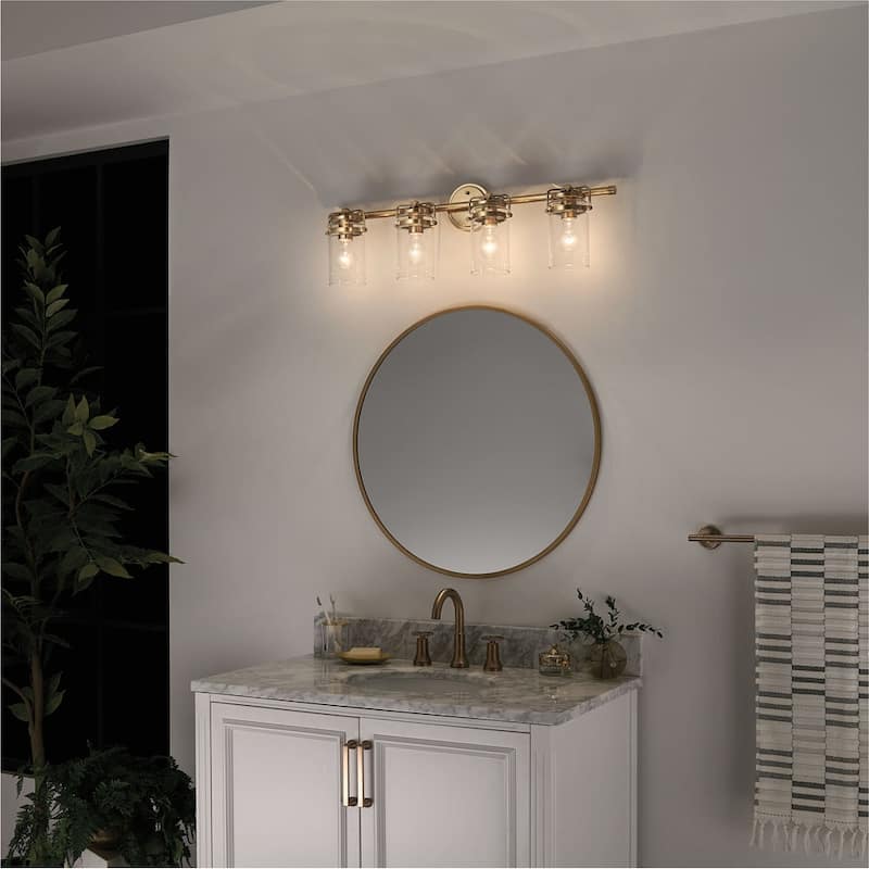 Kichler Brinley 4 Light 32-1/4" Wide Bathroom Vanity Light