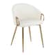 Option White Faux Leather
