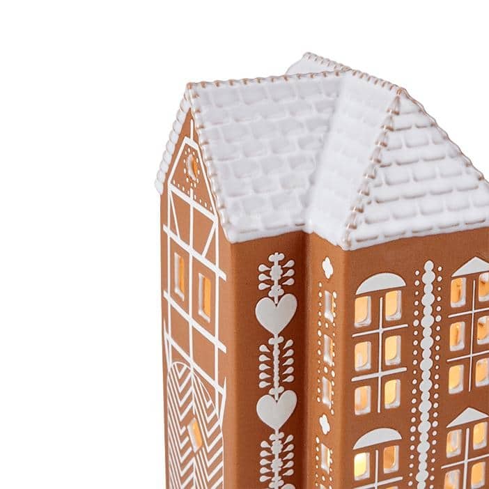 Kähler Gingerbread House, Brown