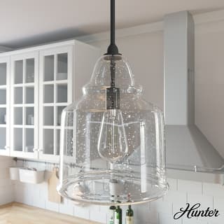 Hunter Dunshire Bell Pendant - Kitchen Island, Dining Room, Entry - Modern Farmhouse, Transitional, Contemporary