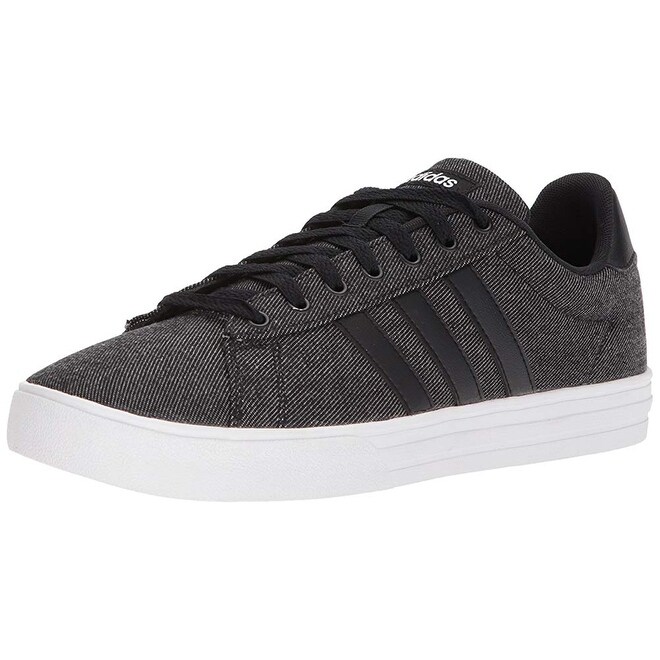Adidas Men's Daily 2.0 Sneaker, Black/White, 12 M Us - Overstock - 25367239