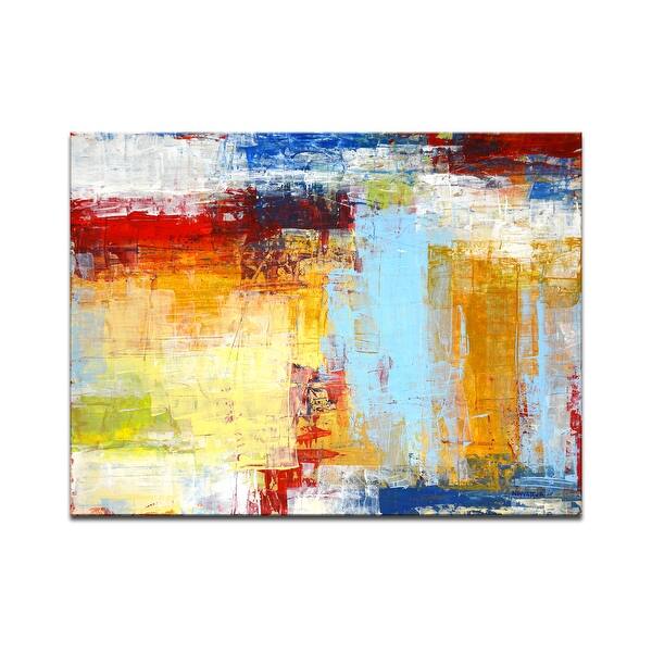 'Seasonal' Wrapped Canvas Wall Art by Norman Wyatt Jr. On Sale Bed