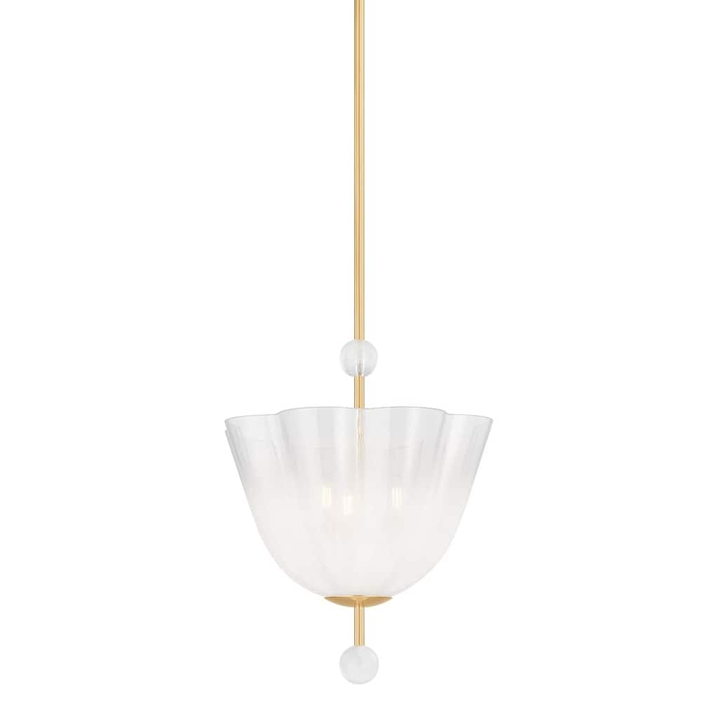 Hudson Valley Lighting 7817 Cambria Heights 3 Light 17" Wide Crystal