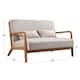 Aston Modern Solid wood Accent Chair