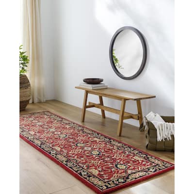 Livabliss Caesar Updated Traditional Border Area Rug
