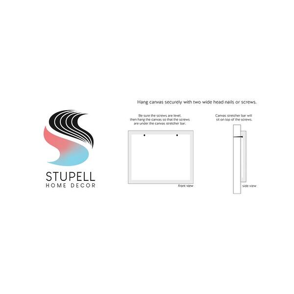 Stupell Wash Your Worries Away Delicate Florals Canvas Wall Art by Lil