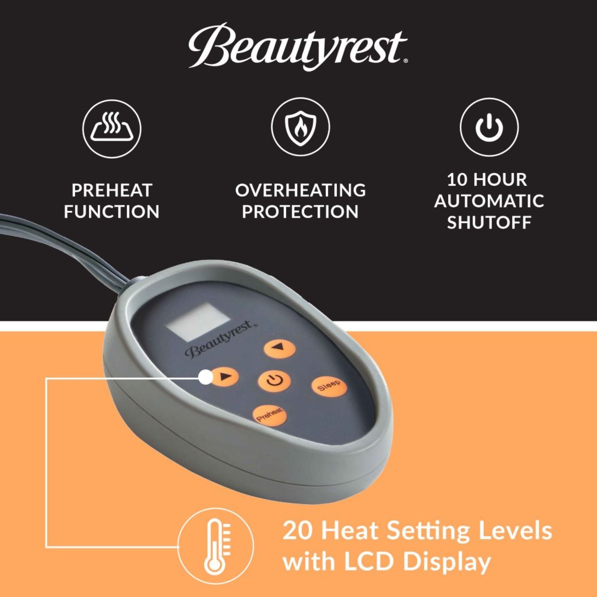 Beautyrest black dual zone heated mattress pad manual new arrivals