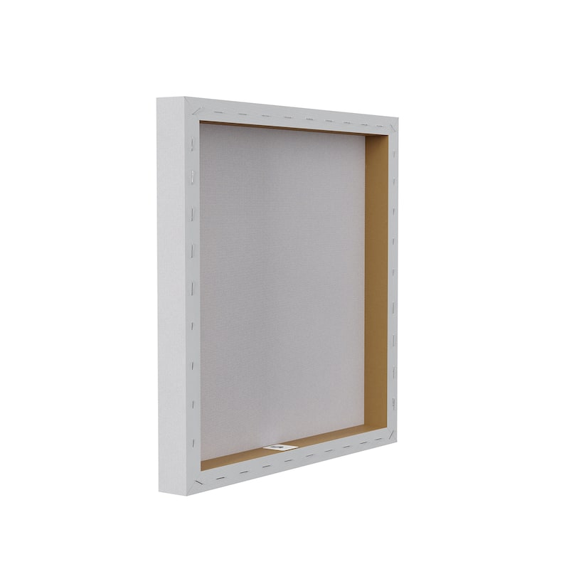 Stupell Funny Boston Terrier Dog Jail Convicted Police Canvas Wall Art - Blue