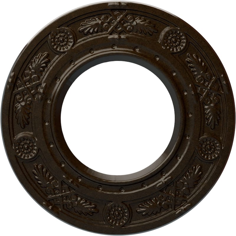 8"OD x 3 7/8"ID x 1/2"P Daniela Ceiling Medallion