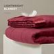 preview thumbnail 50 of 71, Madison Park Prospect Lightweight Down Alternative Blanket with Satin Trim