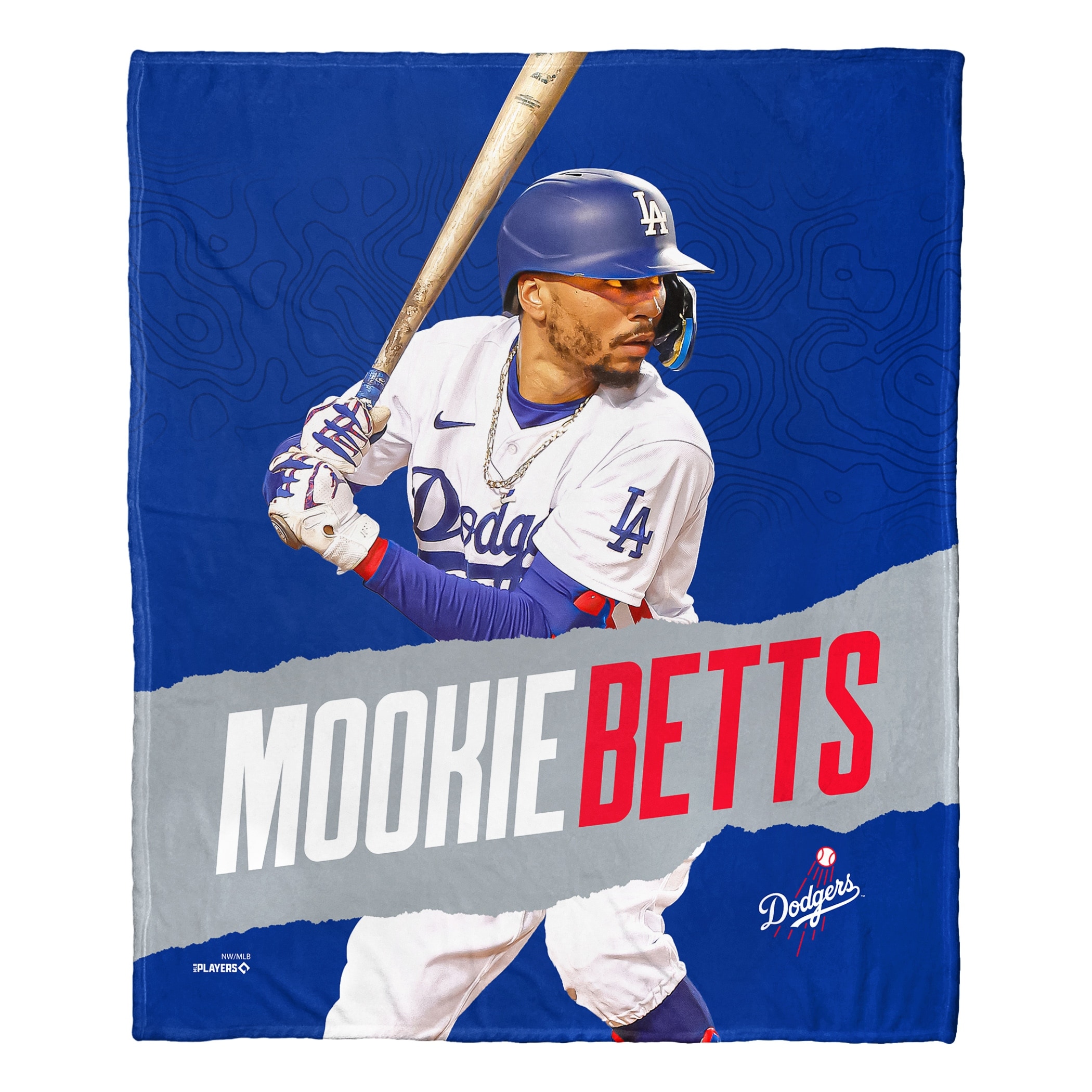 Dodgers fleece blanket clearance