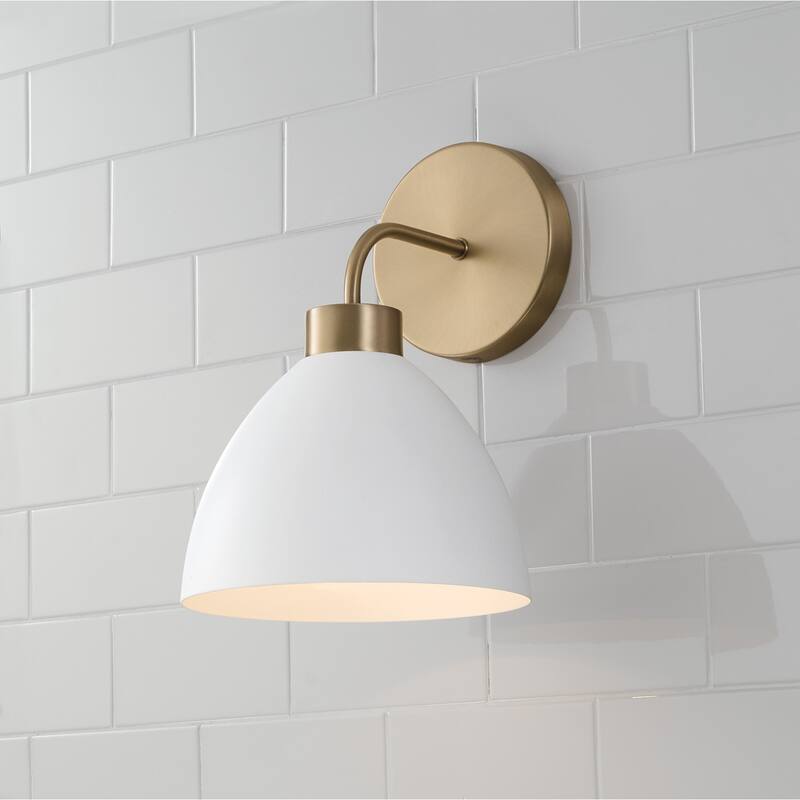 Ross 1-Light Sconce - 7.5"W x 11"H x 8.5"E