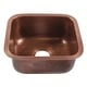 preview thumbnail 3 of 4, Sinkology Orwell Copper 17" Single Bowl Undermount Kitchen Sink