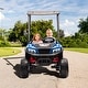 preview thumbnail 10 of 31, 24V Ride-On Car, 4WD UTV for Kids, Remote-Controlled Dump Truck, Removable Roof, 2-Seater, 3 Speeds, Bluetooth, Music Features