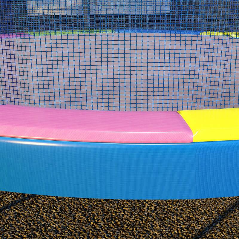 Soozier 12FT Trampoline Spring Cover, Safety Trampoline Pad Replacement, Waterproof and Tear-Resistant