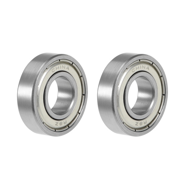 R8ZZ Deep Groove Ball Bearing 1/2"x1-1/8"x5/16" Shielded Bearings 2pcs - 2 Pack - R8ZZ (1/2"x1-1/8"x5/16")