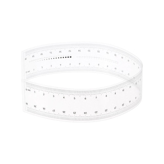 Film Flexible Ruler Covered Folding Straight Ruler Calibration Soft ...