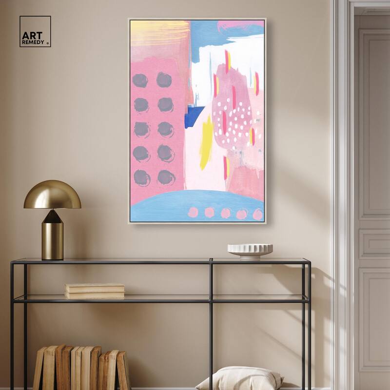 Doll Memories - Pretty blue Canvas by Art Remedy