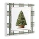 preview thumbnail 2 of 5, Stupell Potted Christmas Tree Plaid Wall Plaque Art Design By Elizabeth Tyndall