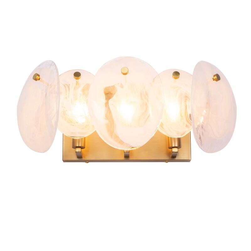 Artcraft Lily Bathroom Vanity - Brushed Brass Finish