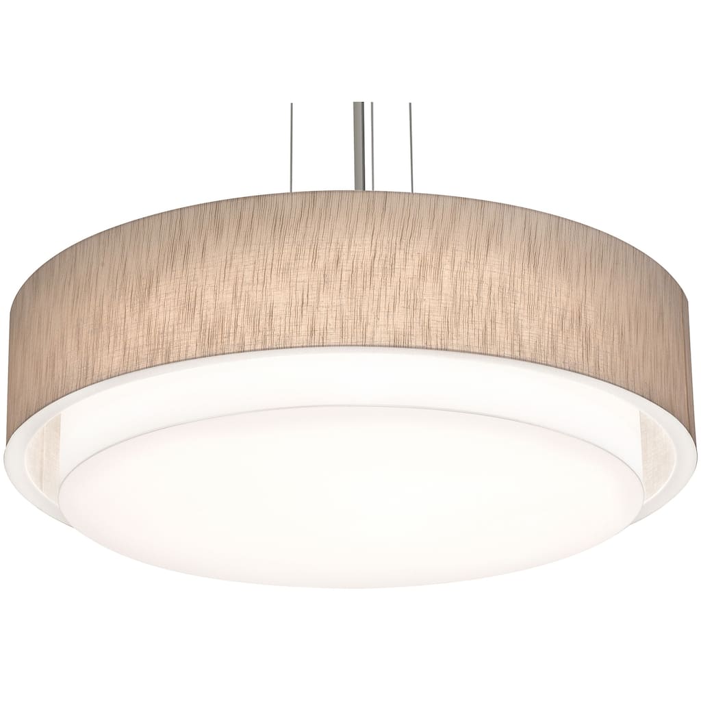 AFX Sanibel 32'' Medium Base Pendant - Satin Nickel Finish