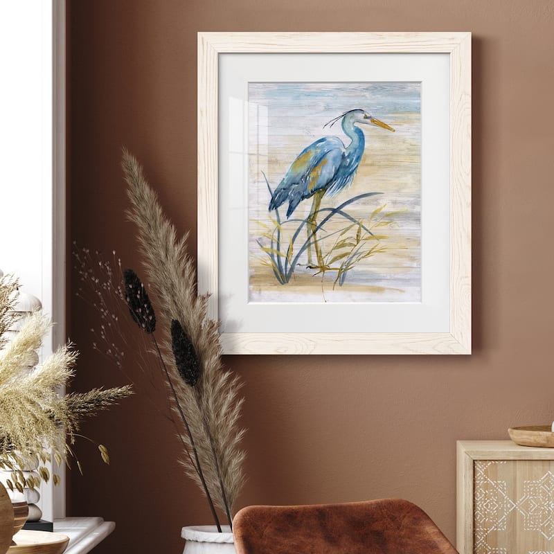 Blue Heron I-Premium Framed Print - Ready to Hang
