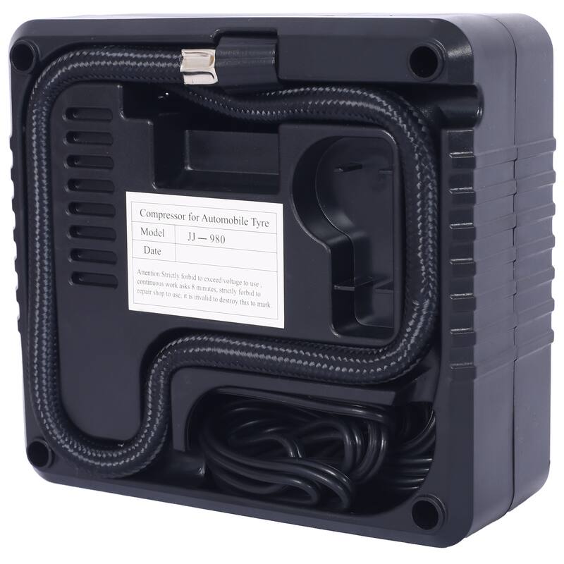 Anmytek Roadside Assistance Car Emergency Kit with Portable Air Compressor Jumper Cables and First Aid Kit