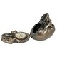 preview thumbnail 7 of 6, Design Toscano Memento Mori Skull Clock