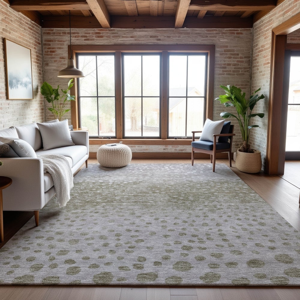 Premium Washable Super Soft Contemporary Ombre Mayfield Rug