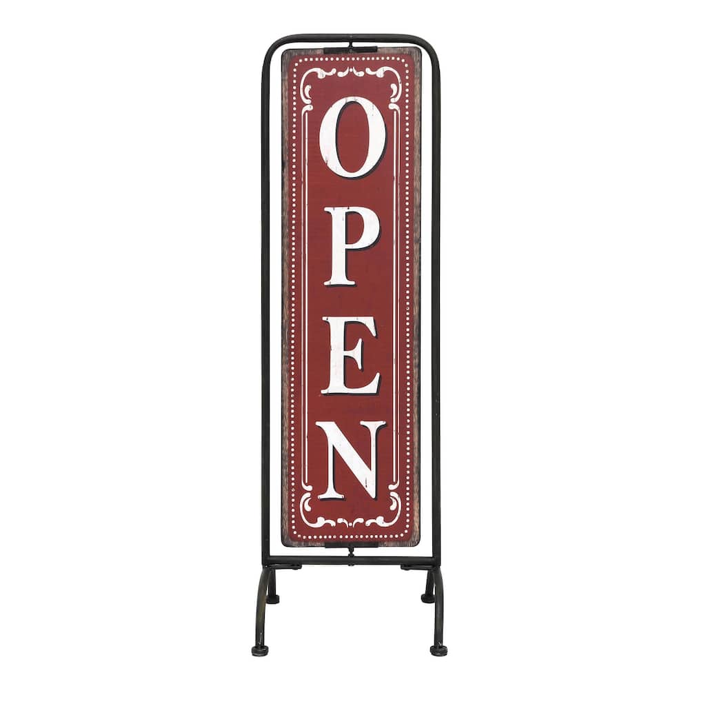 Free-Standing Versatile Metal Framed 2-Sided Sign