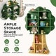 preview thumbnail 6 of 8, Costway Tree Bookcase Kids 6-Tier Toy Storage Organizer with Open - See Details