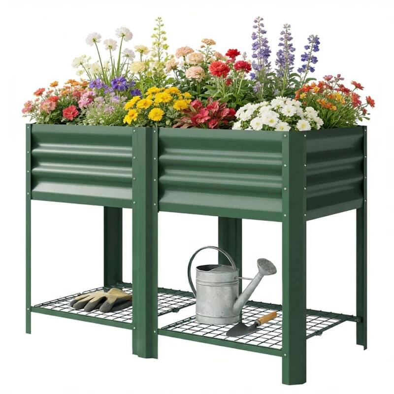 Elevated Garden Bed, Plant Rack, Elevated Flowerpot box, Planting Box