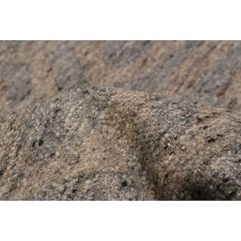 Ankara Taupe Kilim 5'6" x 7'4" - 5'6 x 7'4