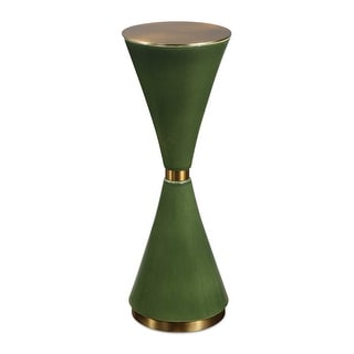 Uttermost Ronde Jade Green Drink Table