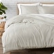 preview thumbnail 10 of 74, Bare Home Flannel Duvet Cover - 100% Cotton - Velvety Soft Heavyweight Premium - W/ Sham Pillow Covers Cream - Full - Queen