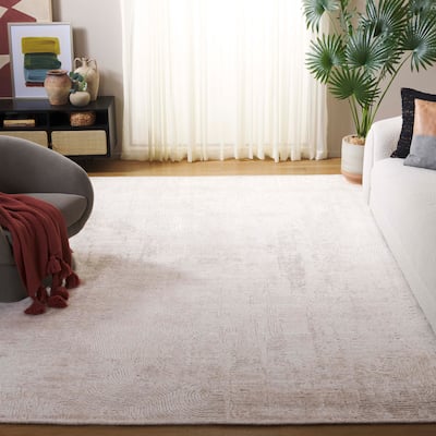 SAFAVIEH Handmade Mirage Olive Modern Abstract Wool & Viscose