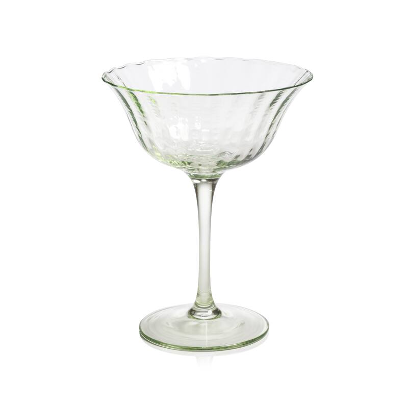 Apéritif 4-Piece Set Summer Cocktail Coupe Glasses - Chartreuse