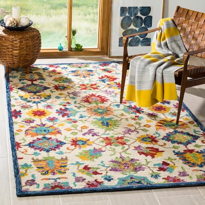 SAFAVIEH Handmade Aspen Agatha Boho Tribal Wool Rug