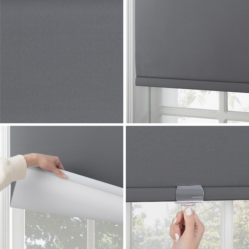 Sun Zero Langley 100% Blackout Cordless Roller Shade