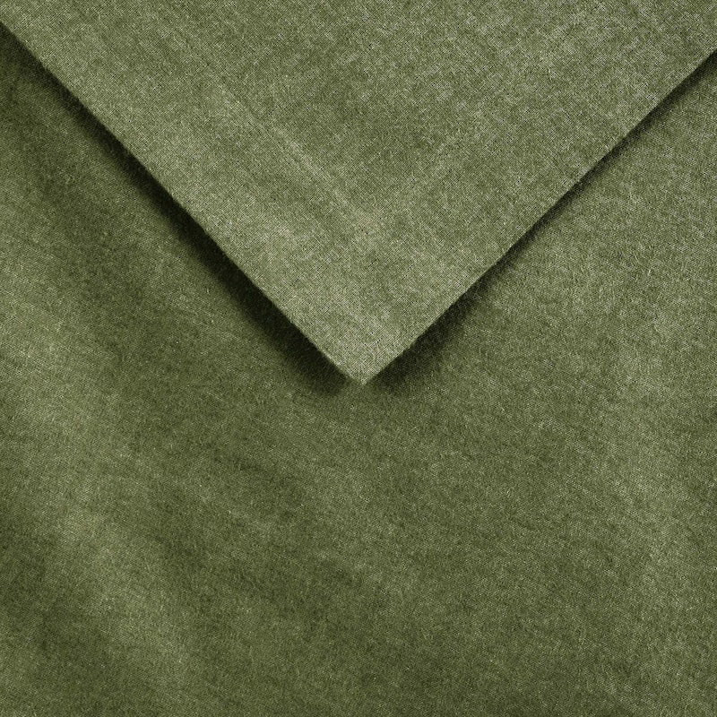 Superior Classic Solid Flannel Cotton Duvet Cover Set