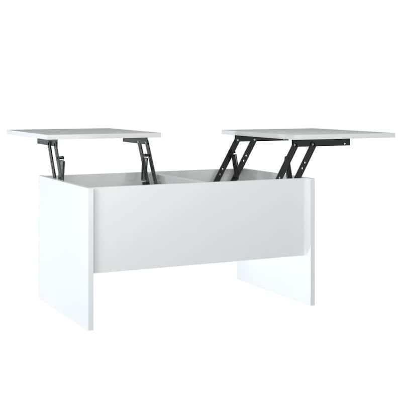 vidaXL Coffee Table Lift Top End Table Accent Side Sofa Table Engineered Wood - 31.5" x 19.7" x 16.7"