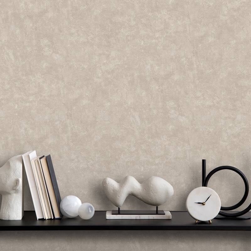 Veer Decor Faux Waxed Texture Wallpaper