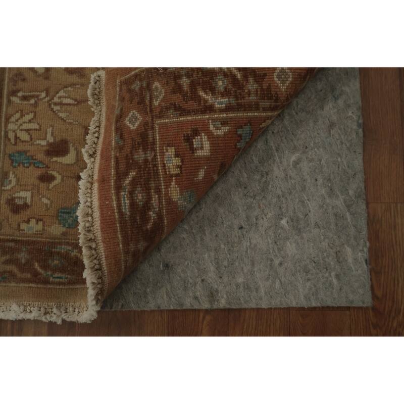 Hand Knotted Oriental 100% Wool Carpet Traditional All-Over Brown Ziegler Area Rug - 3' 1'' X 2' 0''