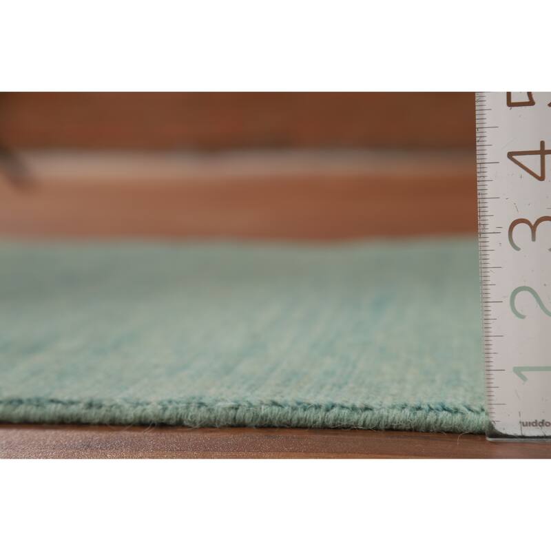 Stripe Gabbeh Modern Foyer Rug Handmade Wool Carpet - 2'9"x 4'0"